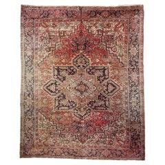 Vintage Heriz Teppich 9'6'' x 11'11''