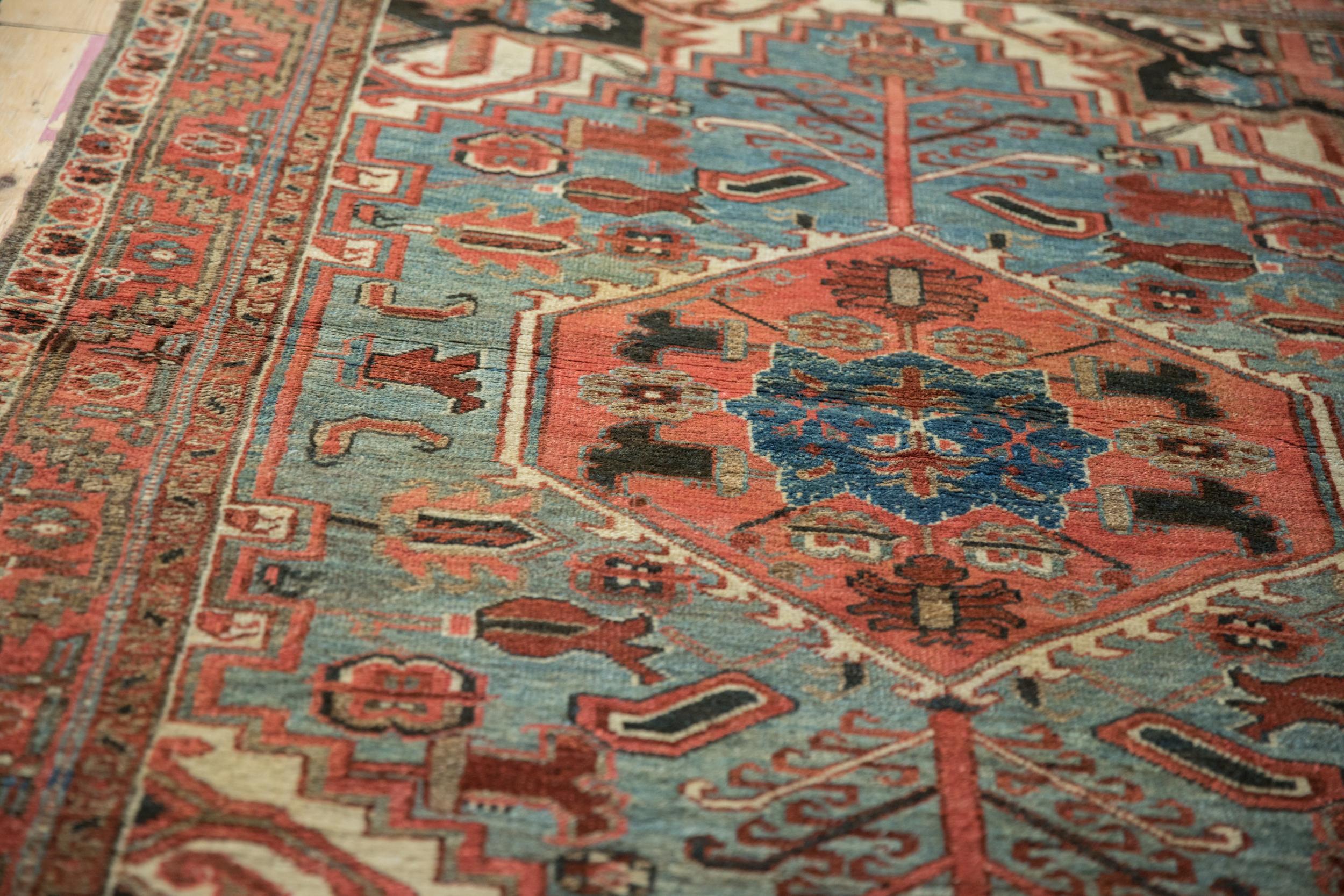 Tapis Heriz vintage Bon état - En vente à Katonah, NY