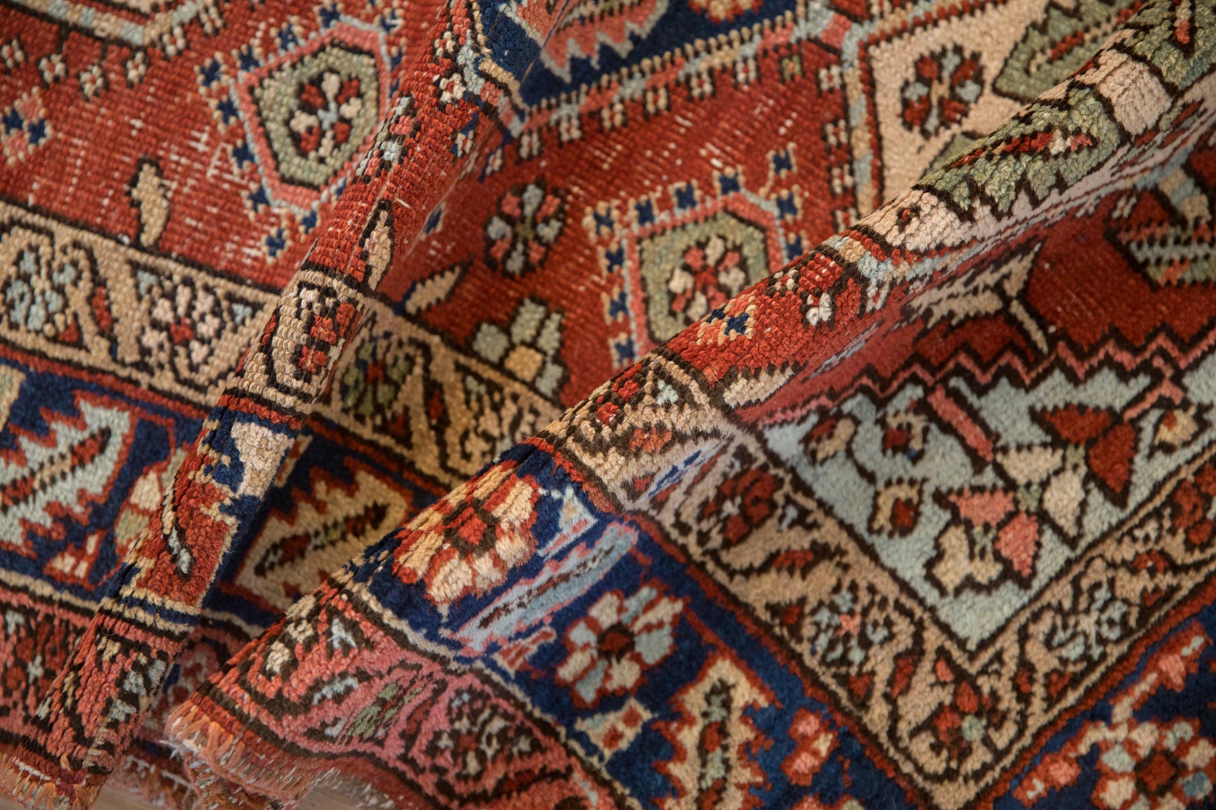 Wool Vintage Heriz Rug For Sale