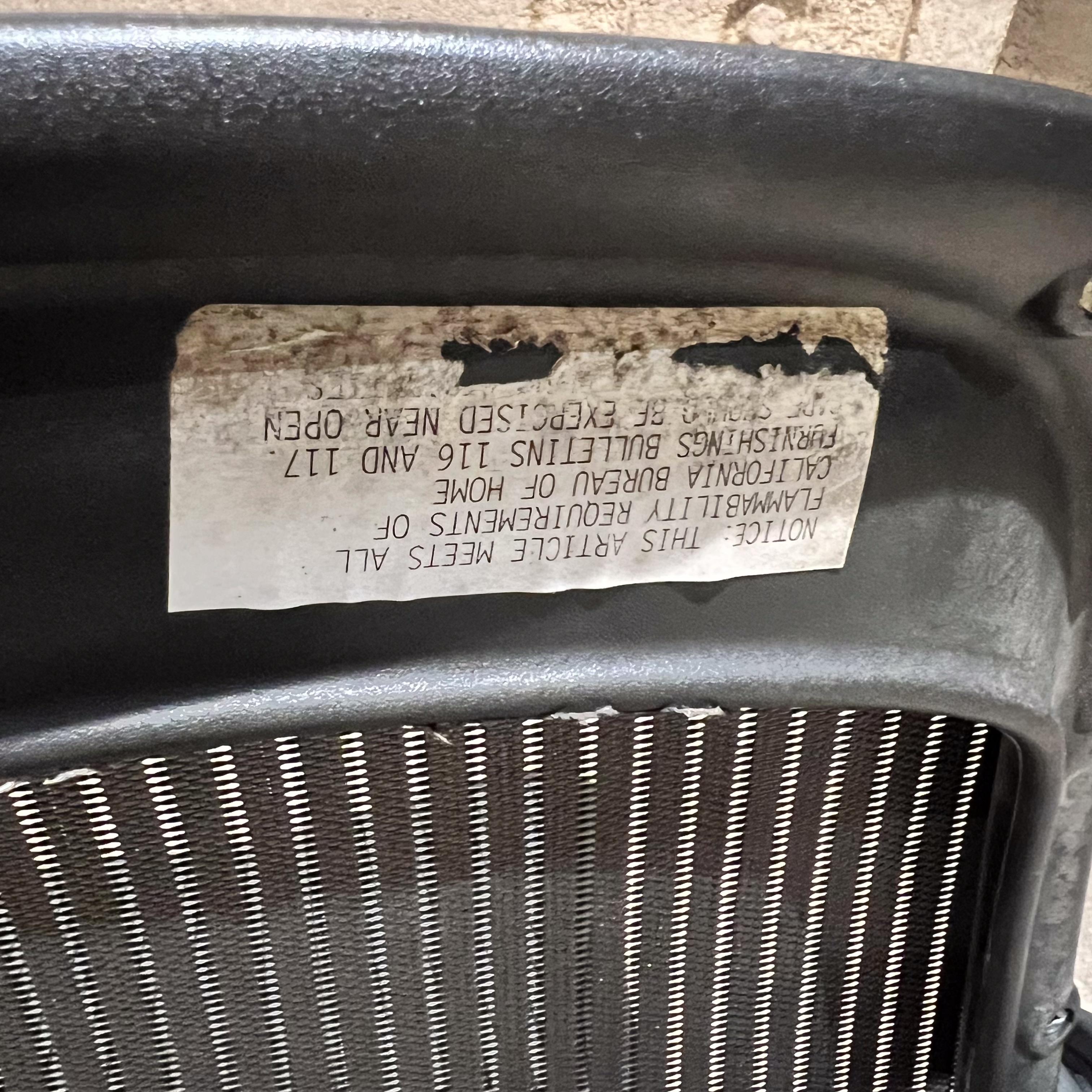 Vintage Herman Miller Aeron Classic Stool Armless Chair For Sale 13