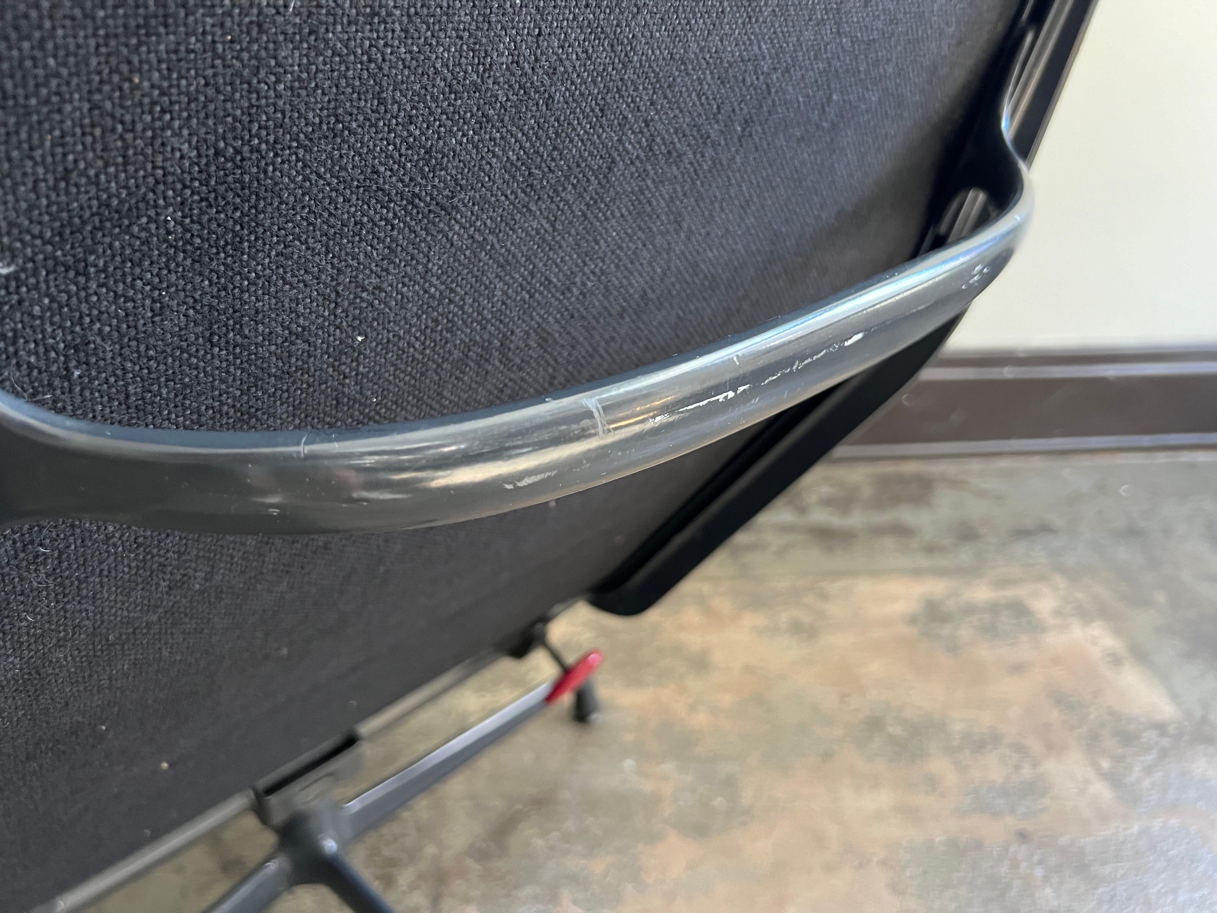 Vintage Herman Miller Eames Soft Pad Reclining Lounge Chair and Ottoman 4