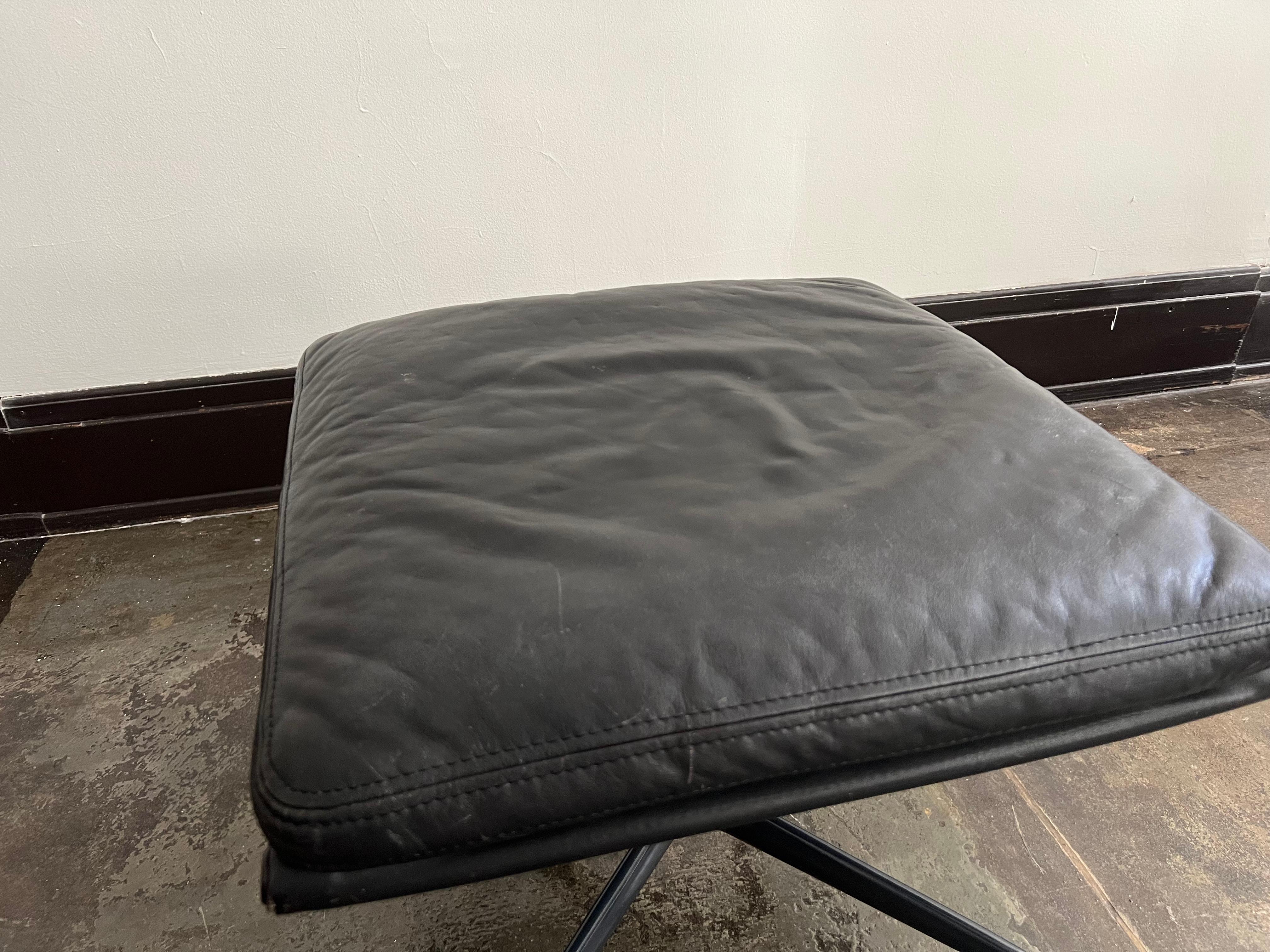 Vintage Herman Miller Eames Soft Pad Reclining Lounge Chair and Ottoman 6
