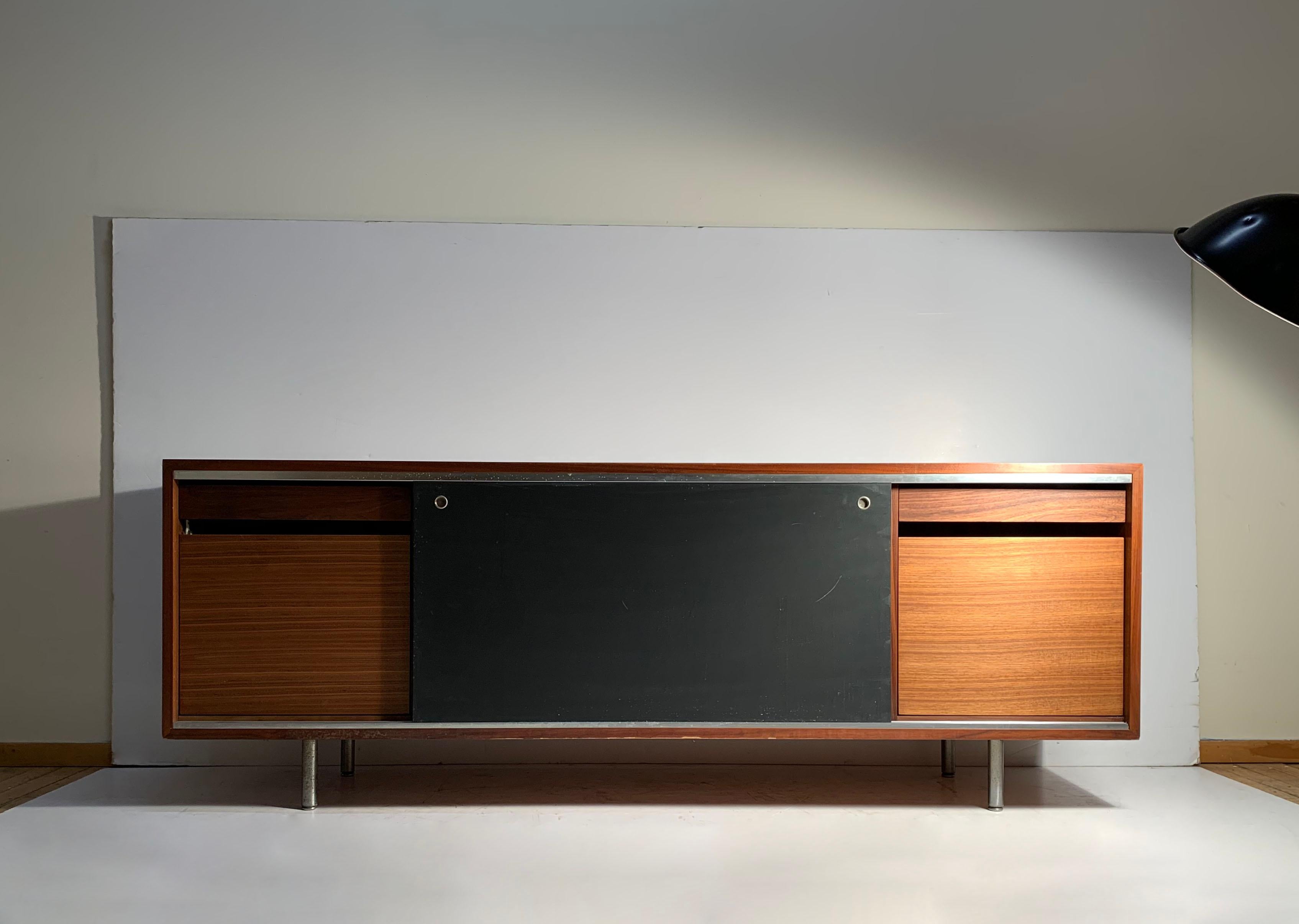 Mid-Century Modern Vintage Herman Miller Executive Credenza by George Nelson - 4 File Drawers For Sale