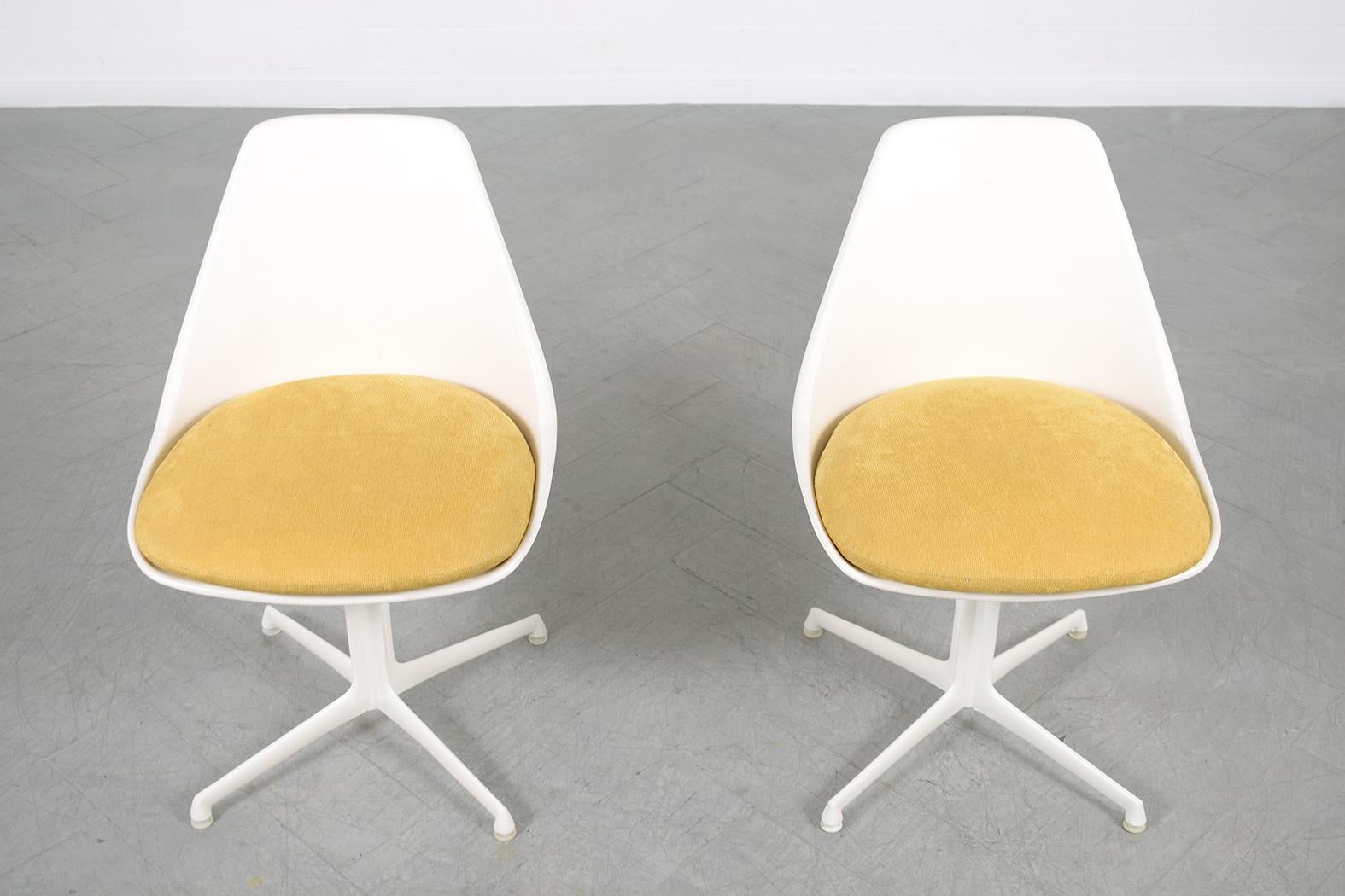 Paint Stunning Set of Four 1970s Mid-Century Modern Dining Chairs