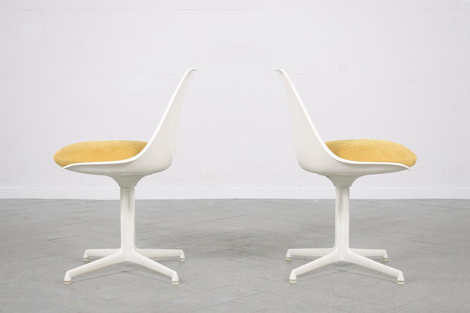 Stunning Set of Four 1970s Mid-Century Modern Dining Chairs 1