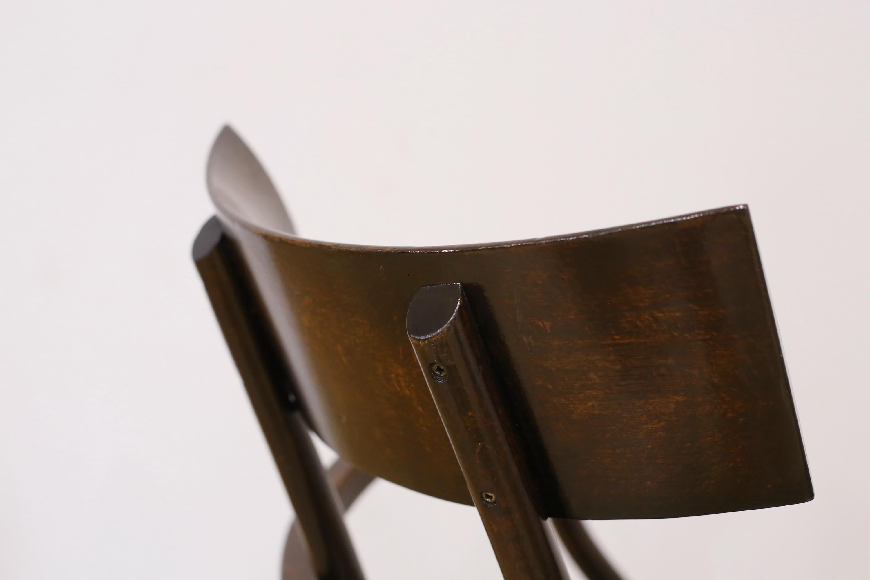 Vintage Hermann Black Chairs For Sale 11