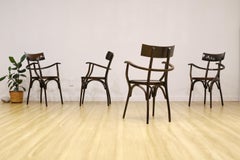 Vintage Hermann Black Chairs