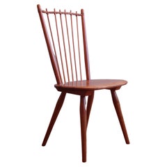 Vintage Hermann Fleiner dining chair by Albert Haberer