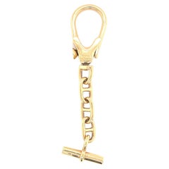 Schlüsselanhänger aus 18 Karat Gold von Hermès