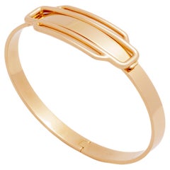 Bracelet vintage Hermès en or rose 18 carats