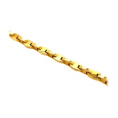 Vintage Hermès 18 Karat Yellow Gold Bracelet, circa 2000