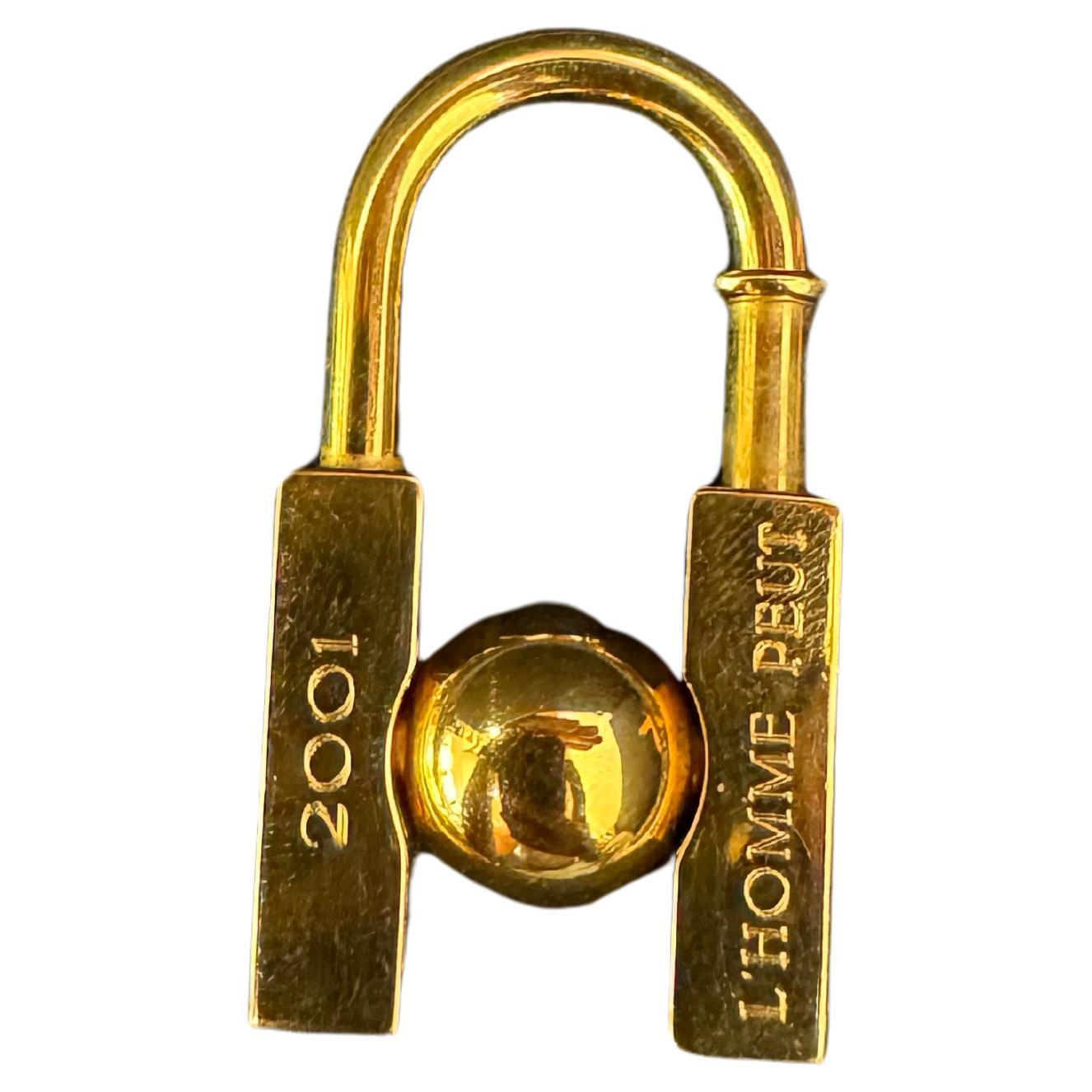 Hermes Lock Charm - 3 For Sale on 1stDibs | hermes cadena