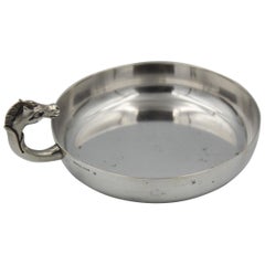 Vintage Hermes 60's silver plated small tray / Stowage tray