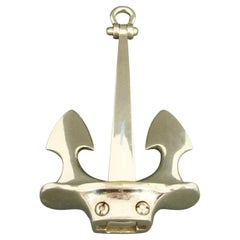 Vintage Hermes Anchor - Nautical - Boating Paperweight 1960´s