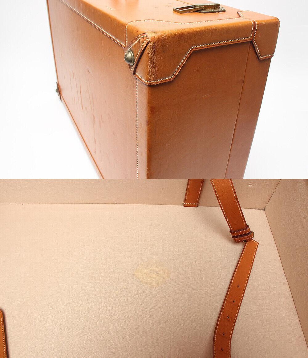 20th Century HERMES leather Travel Case Circa 1989 For Sale