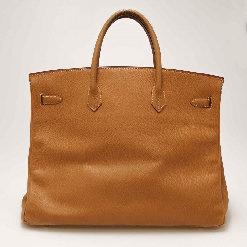 Vintage Hermes Birkin 40 Gold For Sale 2
