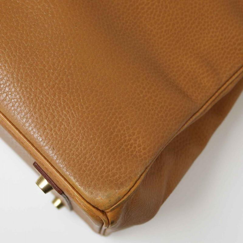 Vintage Hermes Birkin 40 Gold For Sale 3