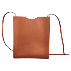 Vintage Hermes Burgundy Onimetou Crossbody Pouch