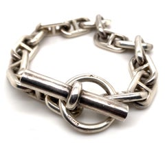 Vintage Hermès Chaîne d'Ancre Silver Bracelet, Circa 1950