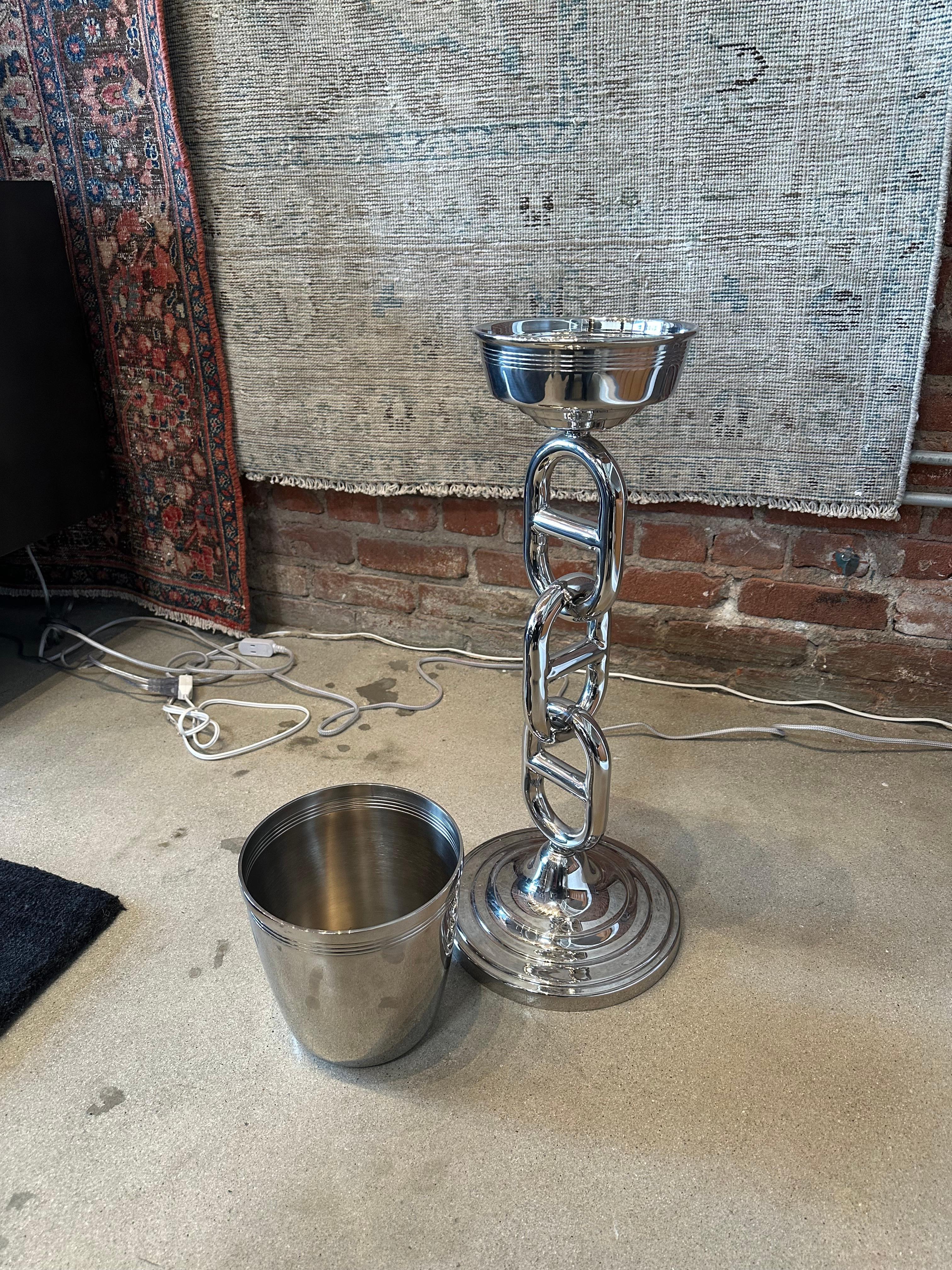 Vintage Hermes Champagne Bucket For Sale 1