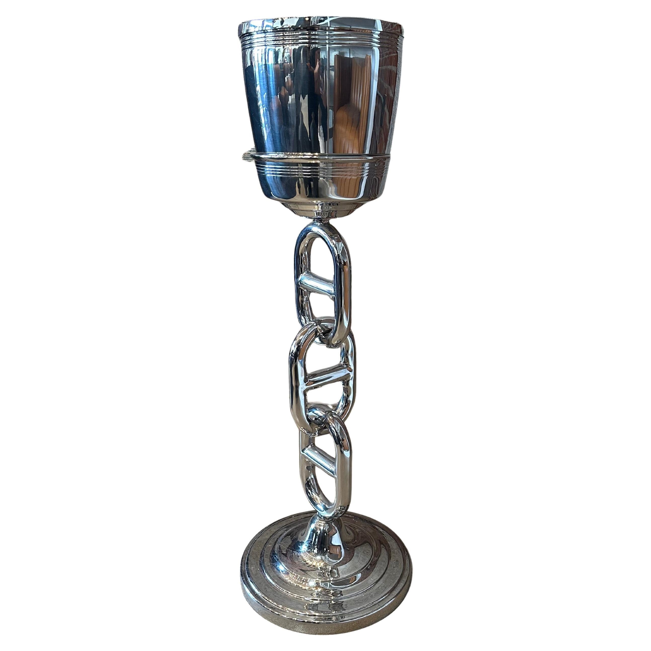 Vintage Hermes Champagne Bucket For Sale