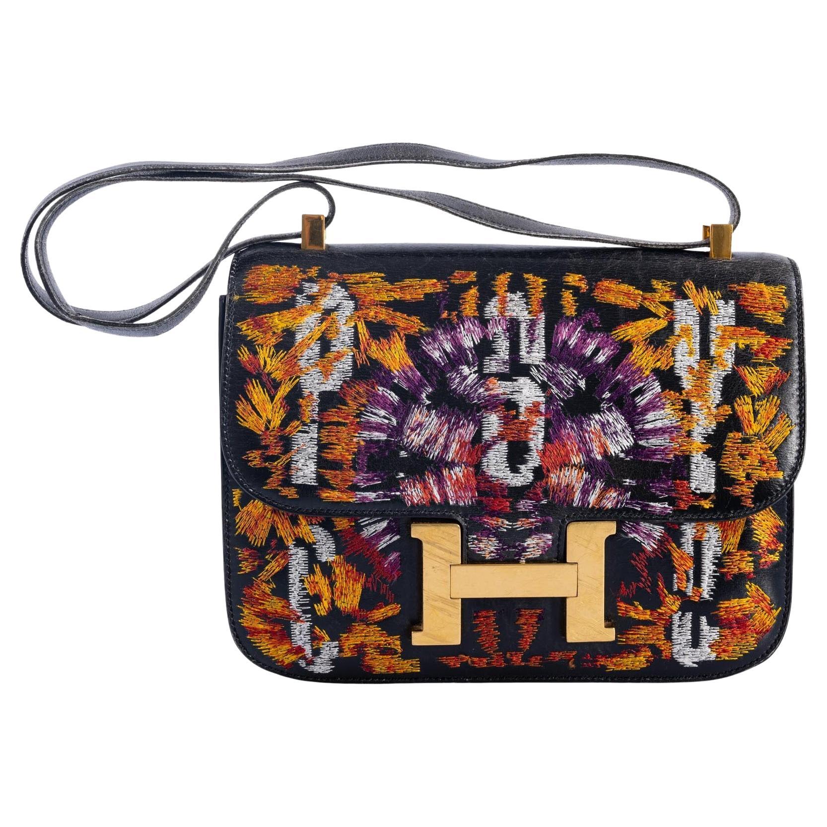 Vintage Hermès Constance 24 JAY AHR PSYCHEDELIC - PSYCHO For Sale