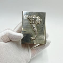 Vintage HERMES Cornucopia Match Holder