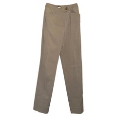 Pantalones vintage Hermes de algodón
