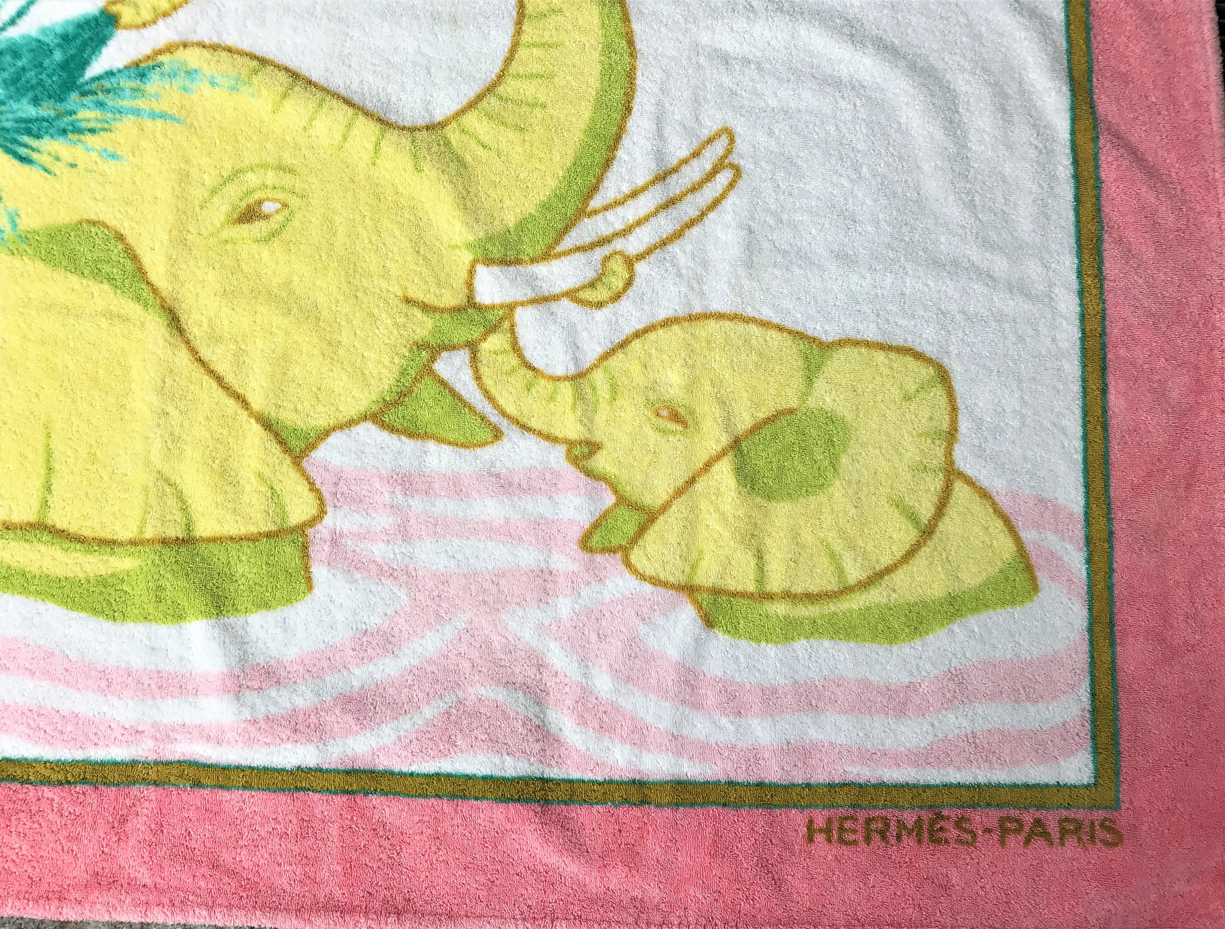 drap de bain hermès