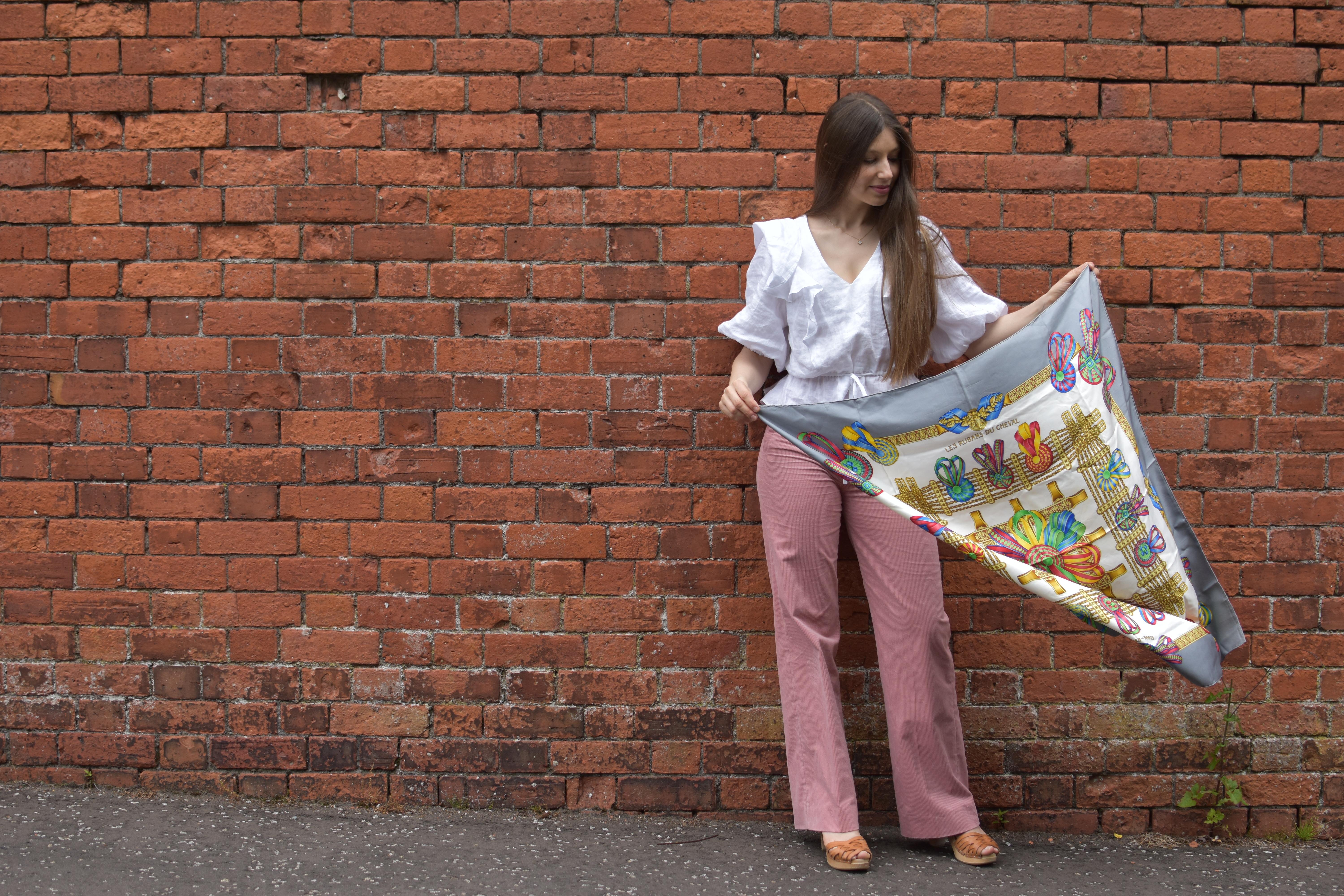 Katie Larmour Studio is the original vintage scarf pillow maker. Gaining notability for her unique idea and creations back in 2013 - featured in the likes of the Financial Times, and first selling here on 1stdibs in 2016 - our creations are of the