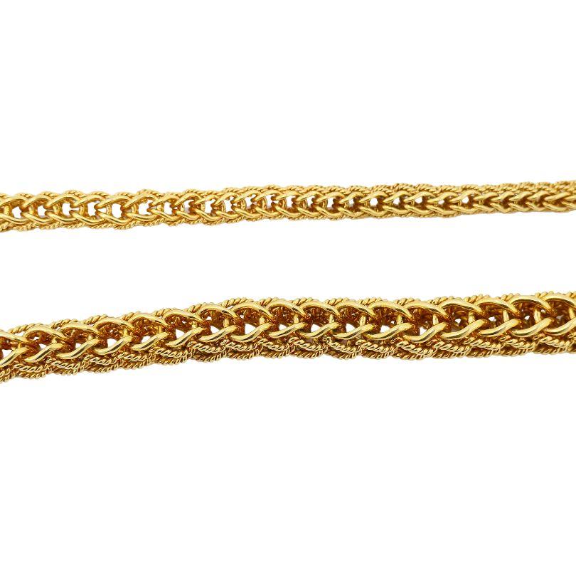 Old European Cut Vintage Hermes Georges L'Enfant Equestrian 18k Gold Diamond Choker Necklace For Sale