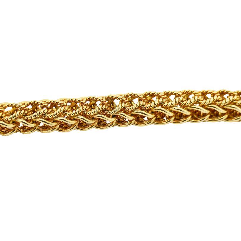 Vintage Hermes Georges L'Enfant Equestrian 18k Gold Diamond Choker Necklace For Sale 1