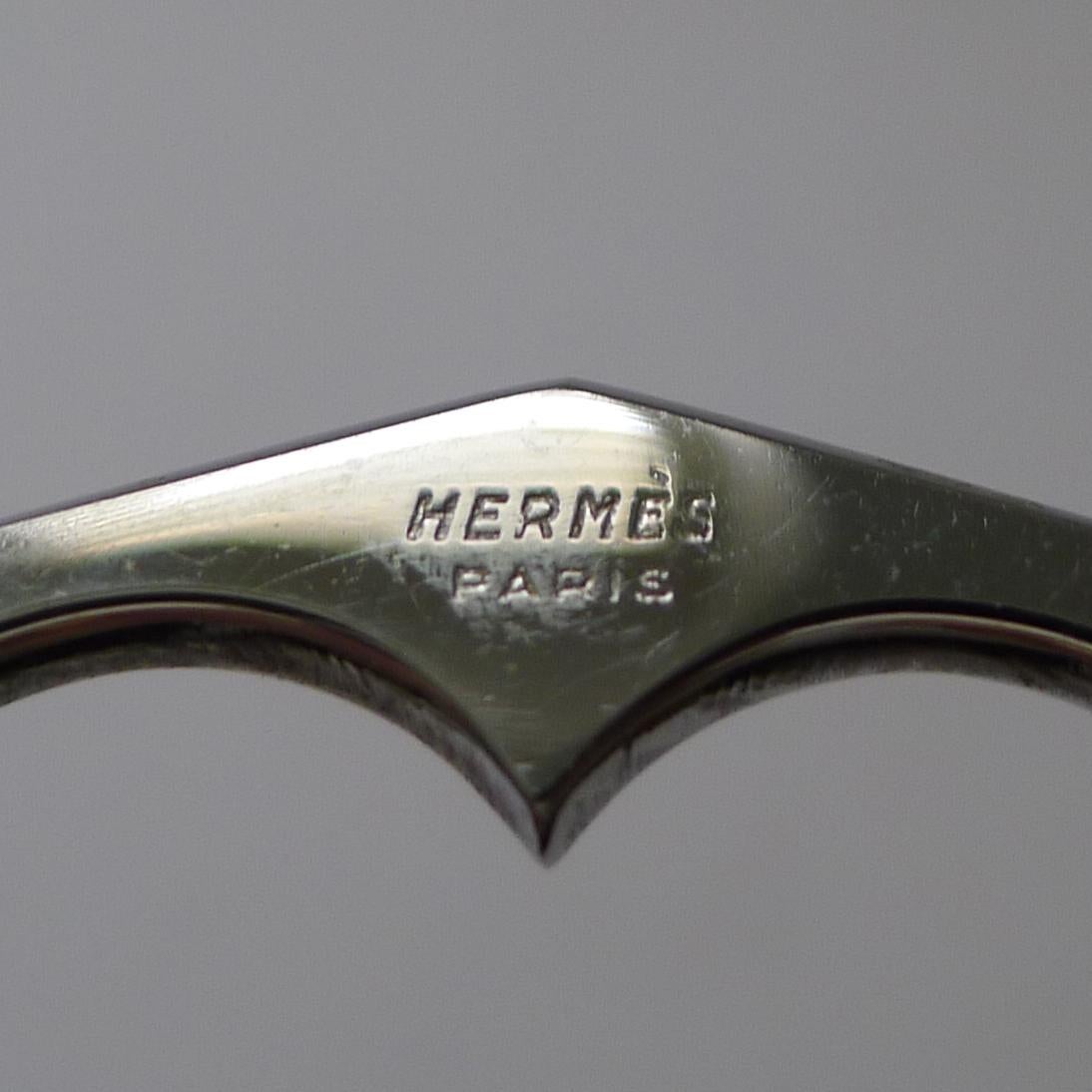 Vintage Hermes Horse Bit Bottle Opener c.1970 Dorado en venta