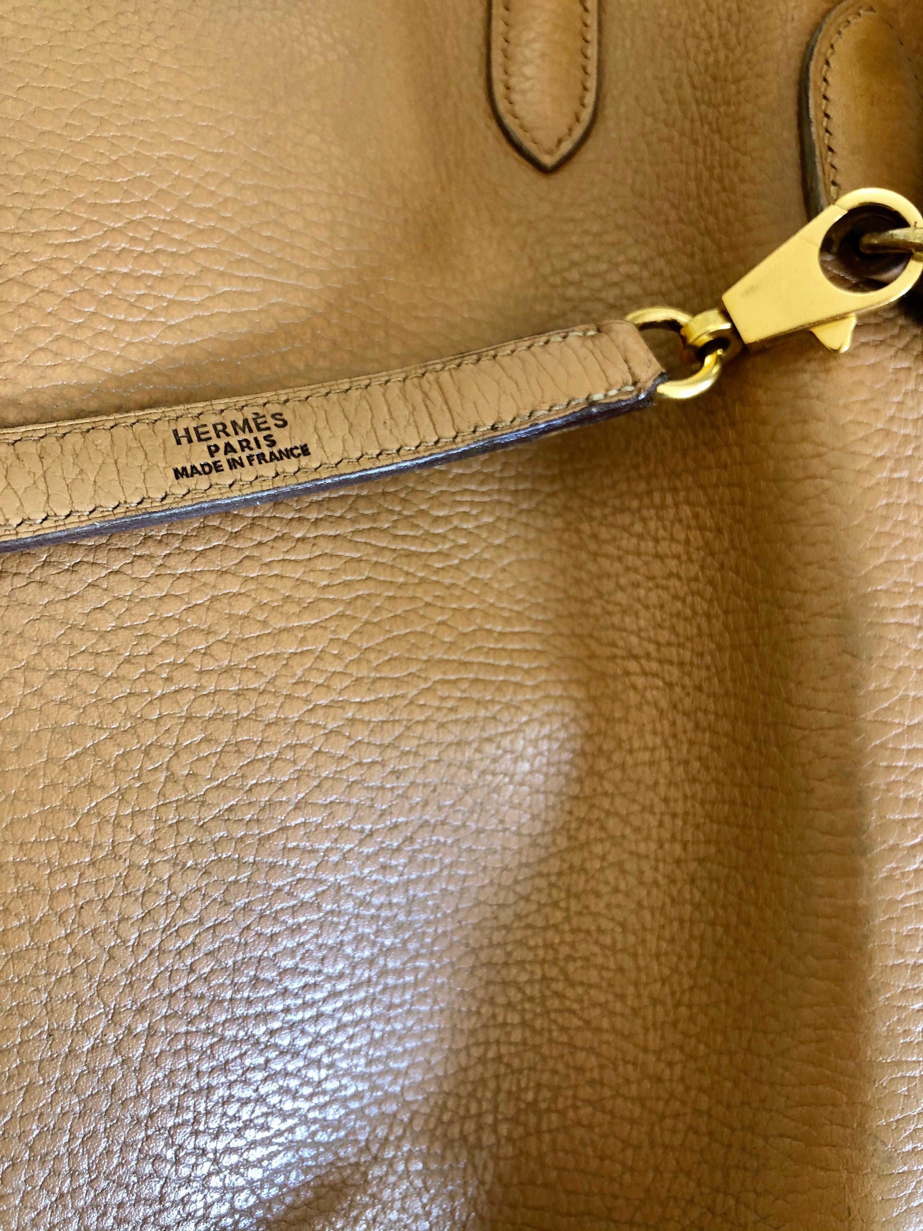  Vintage  Hermès Kelly 32  Handbag with Gold Hardware 1998 For Sale 4