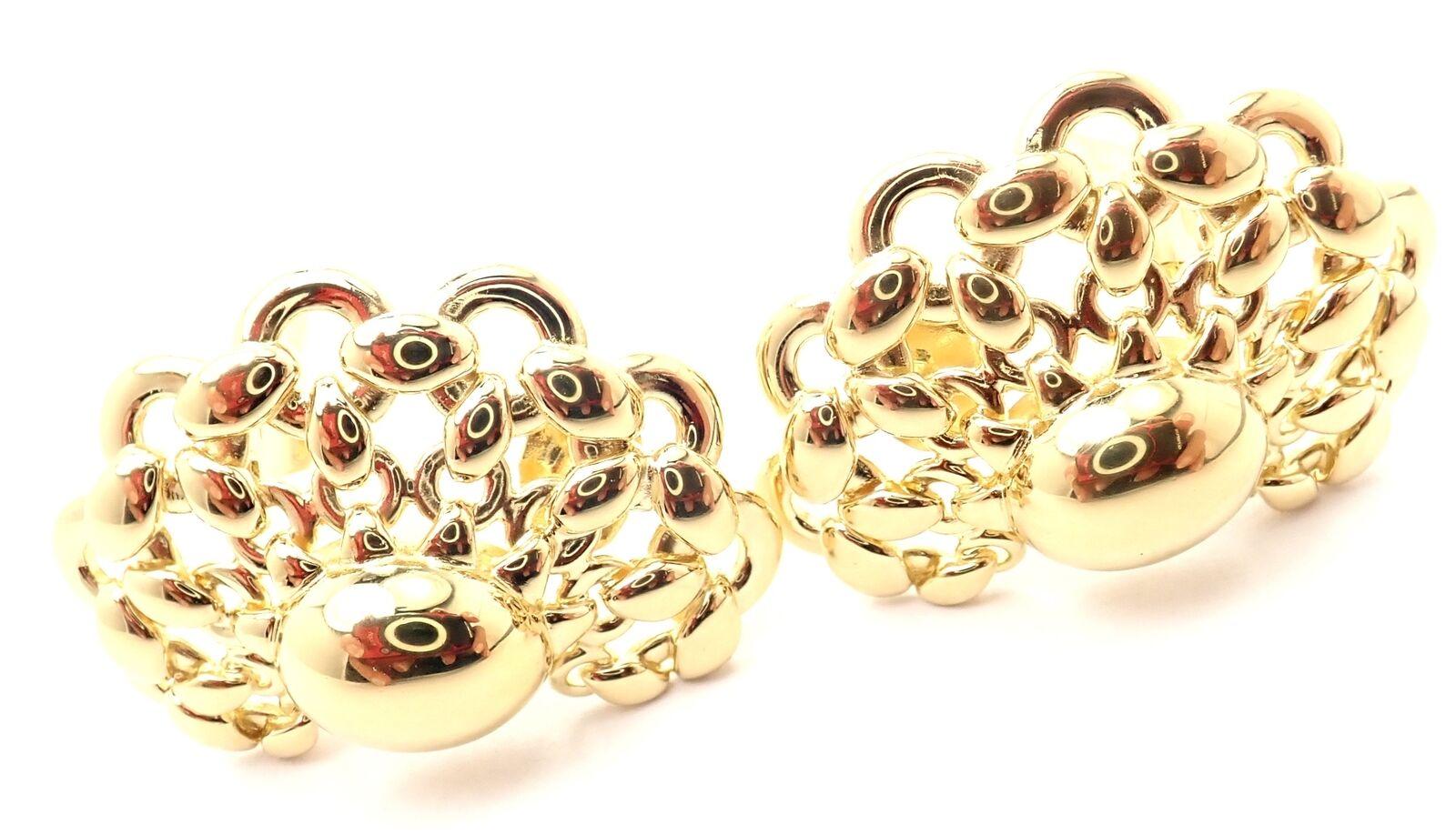 hermes earrings gold
