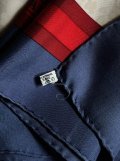 Vintage Hermes Les Chats Scarf by Daphne Duchesne 1985