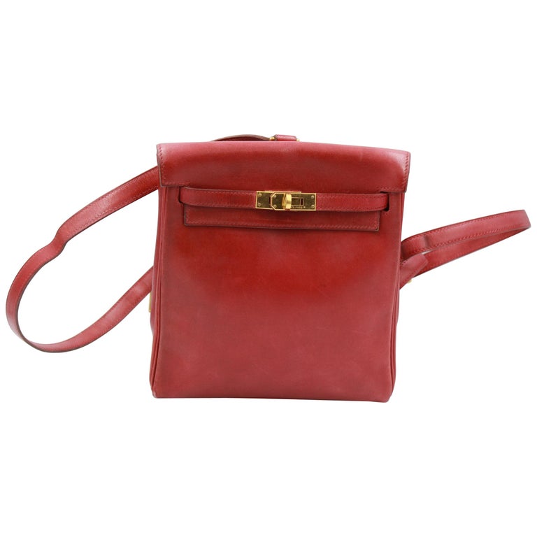 Vintage Hermes Mini Kelly Backpack "A dos" For Sale at 1stdibs