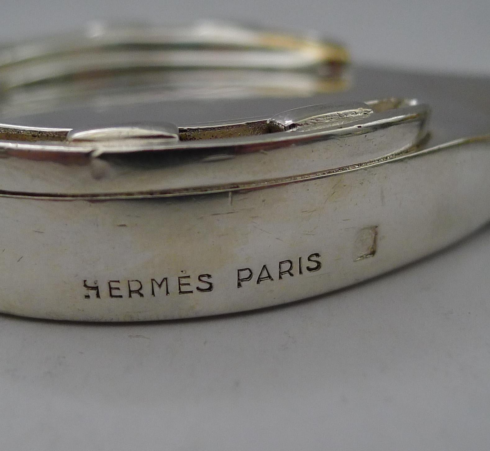 Vintage Hermes, Paris - Reiter-Hufeisen-Flaschenöffner um 1980 im Zustand „Gut“ im Angebot in Bath, GB