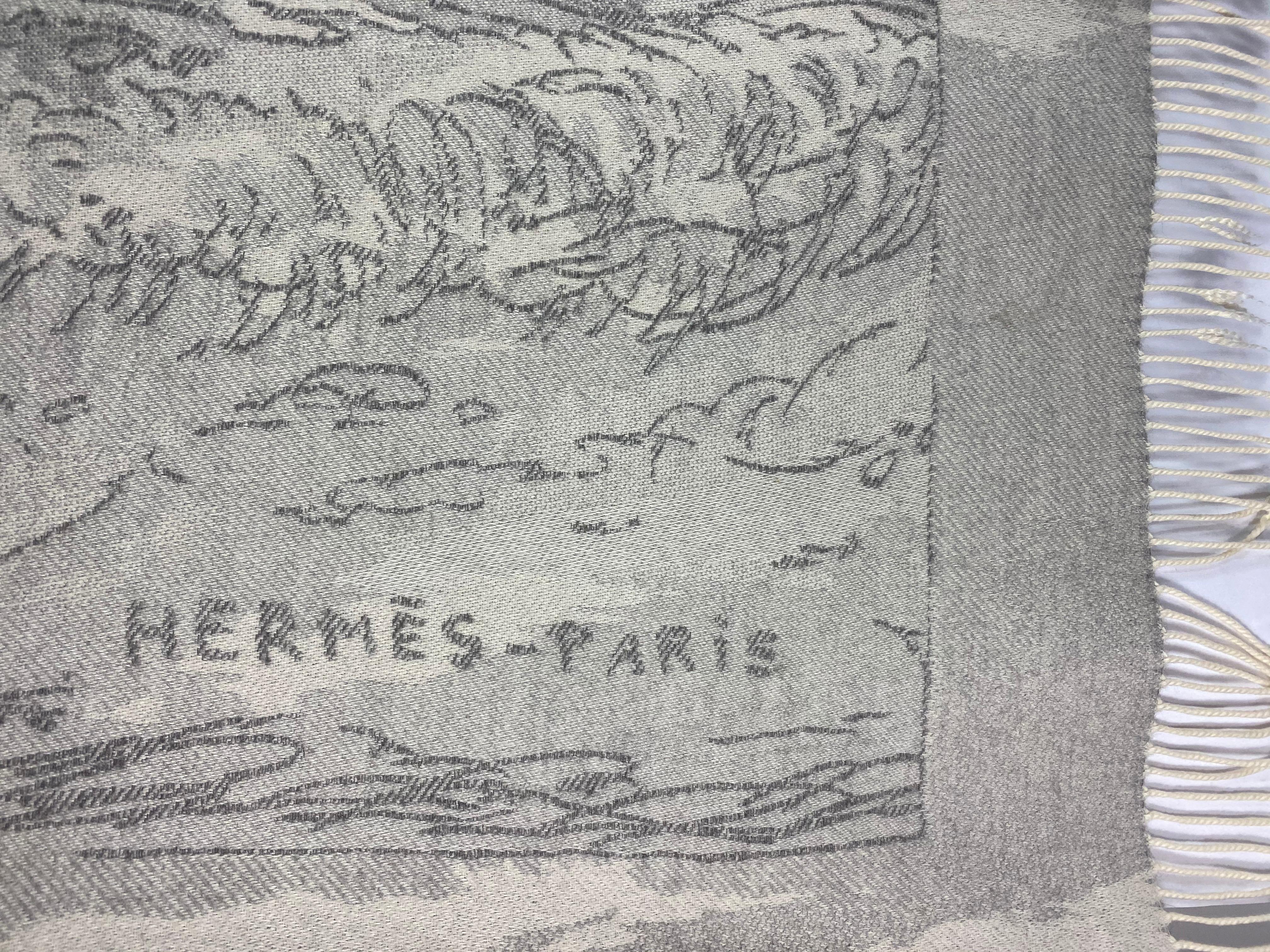 classic hermes blanket