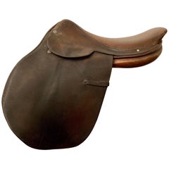 Used Hermes Paris Leather Jumping Saddle