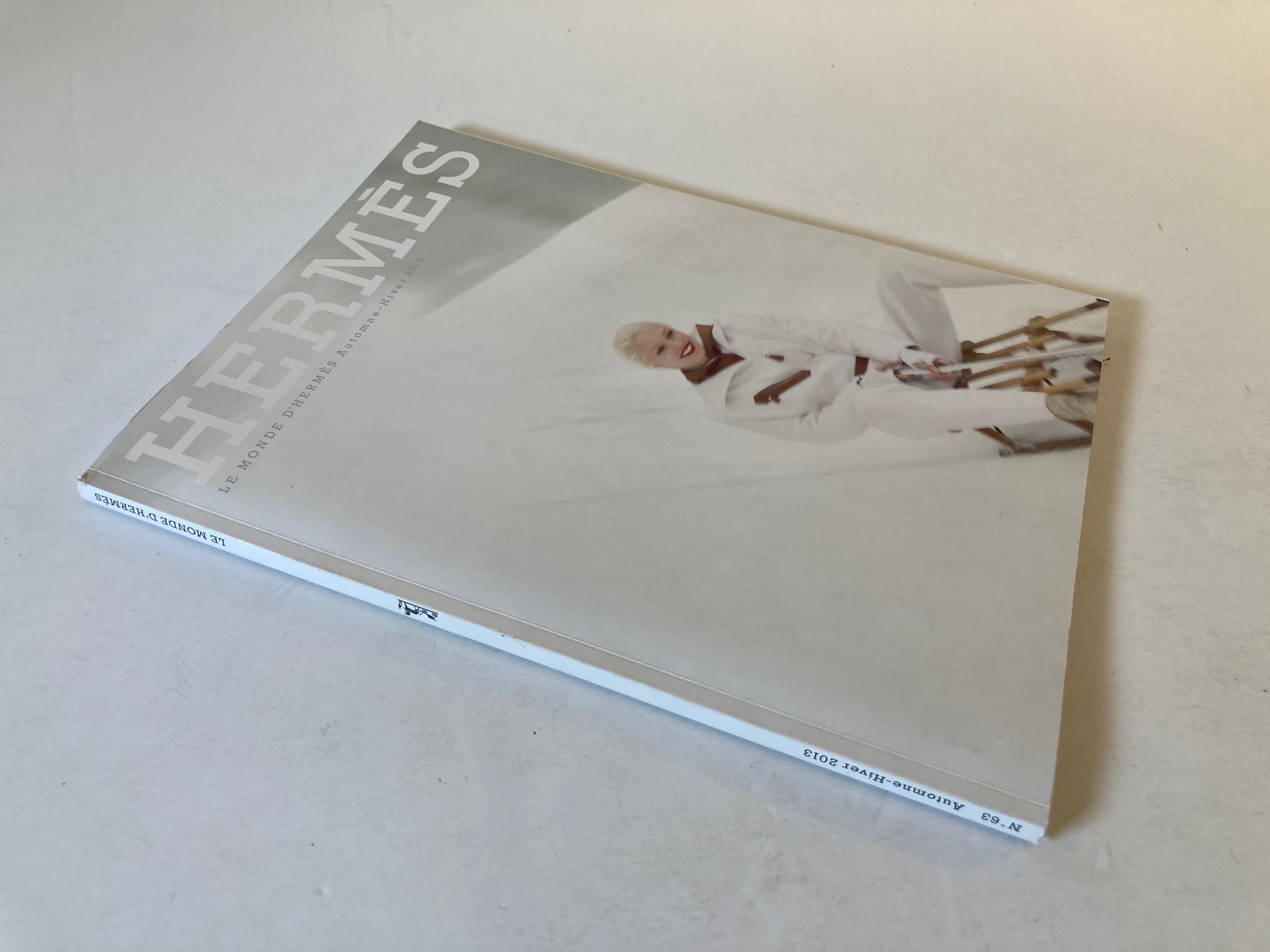 Modern Vintage Hermes Paris Winter Catalog Collector French Book 2013