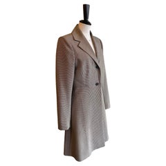 Vintage Hermes Nadelstreifen Langarm Blazer