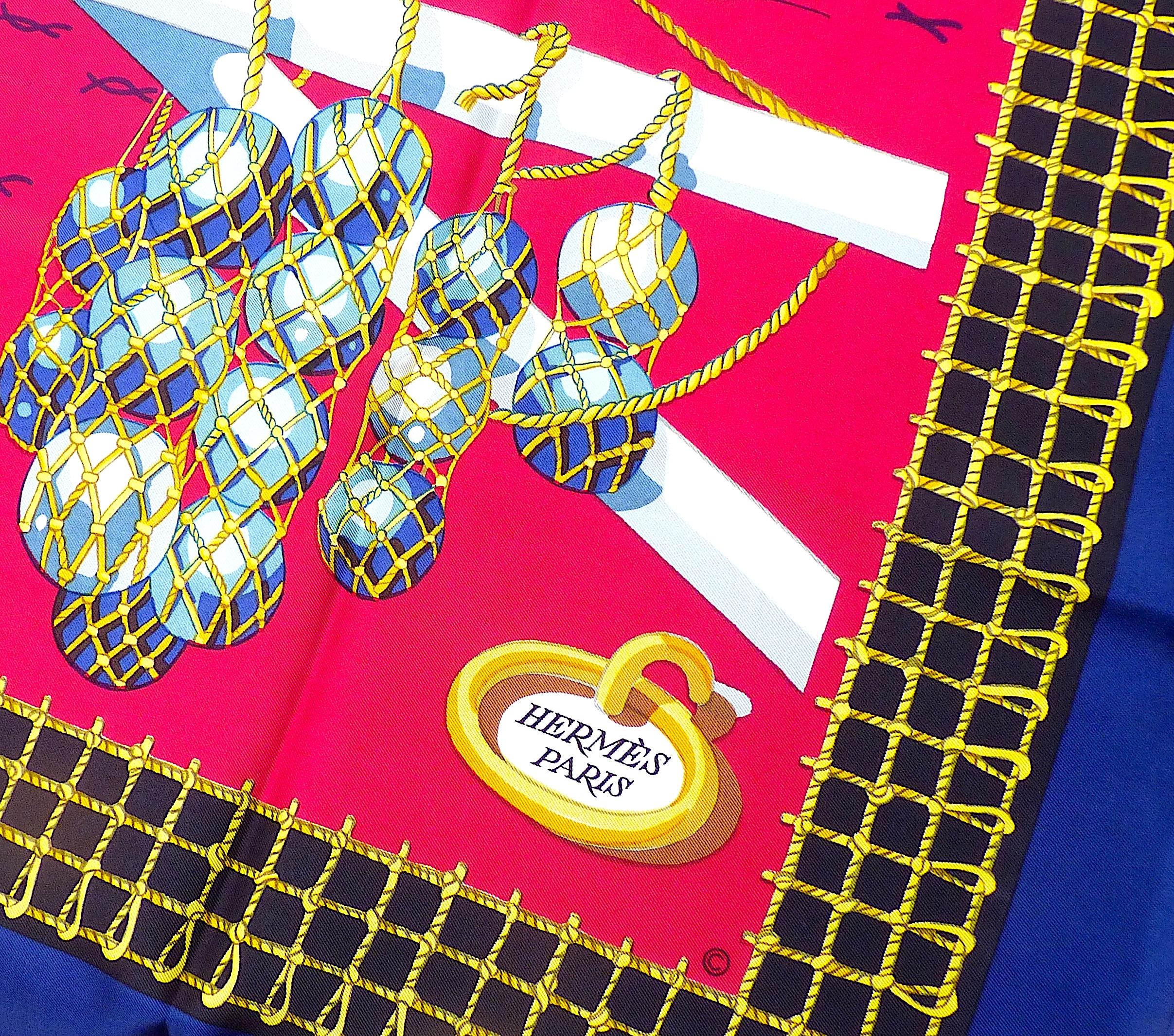 Gorgeous Hermes Silk Scarf 