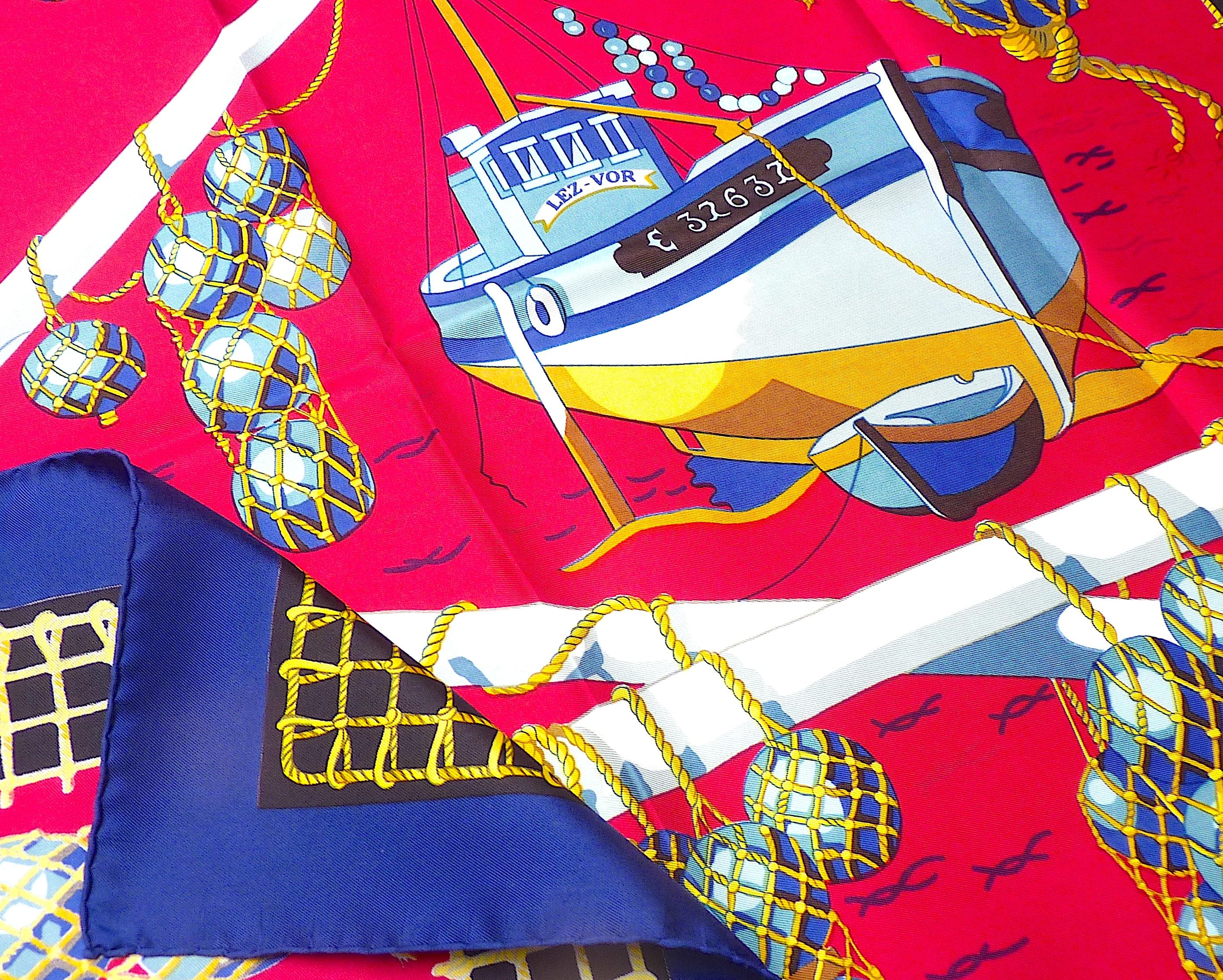 Vintage Hermes Silk Scarf 35