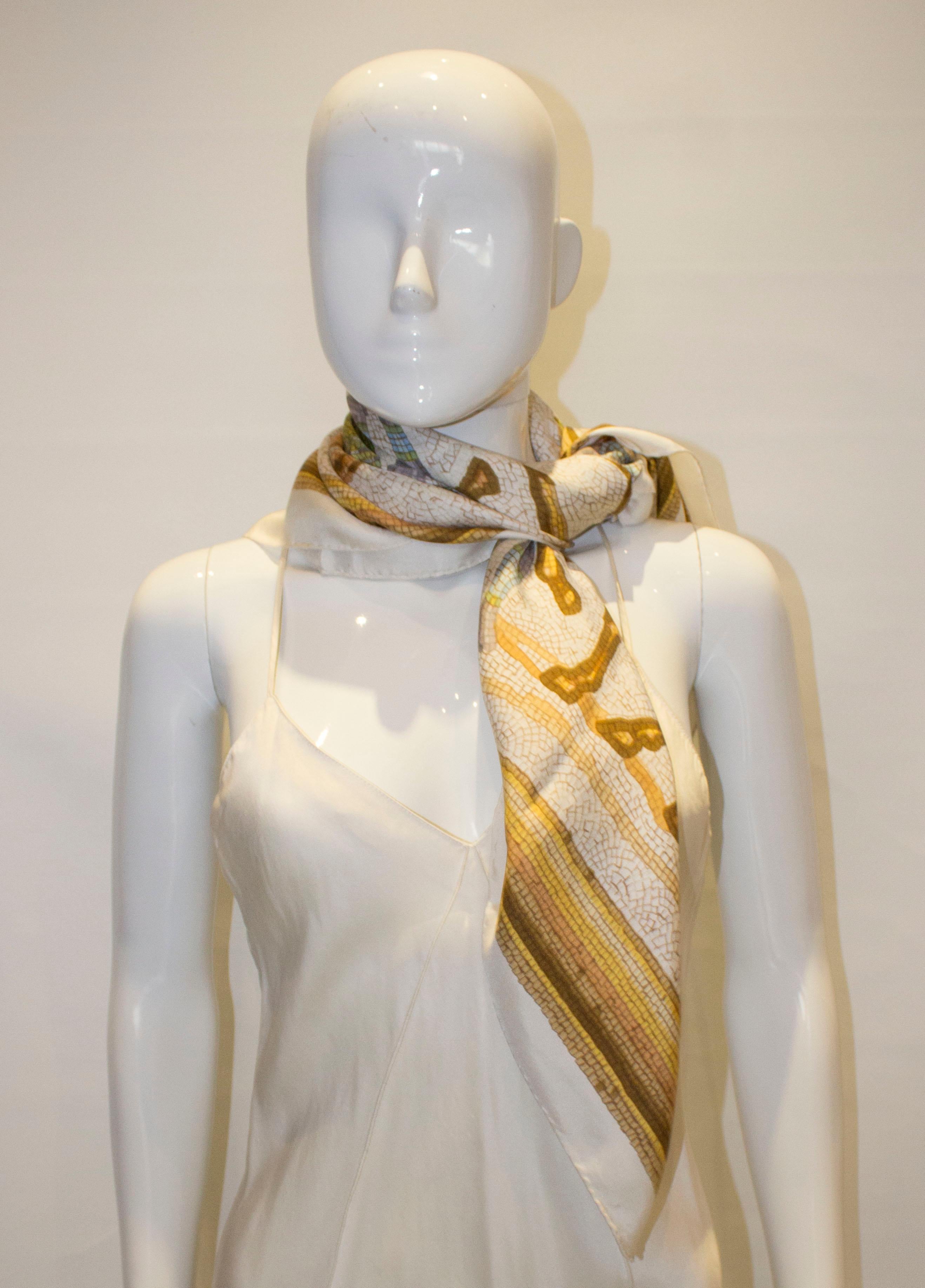 hermes horse scarf