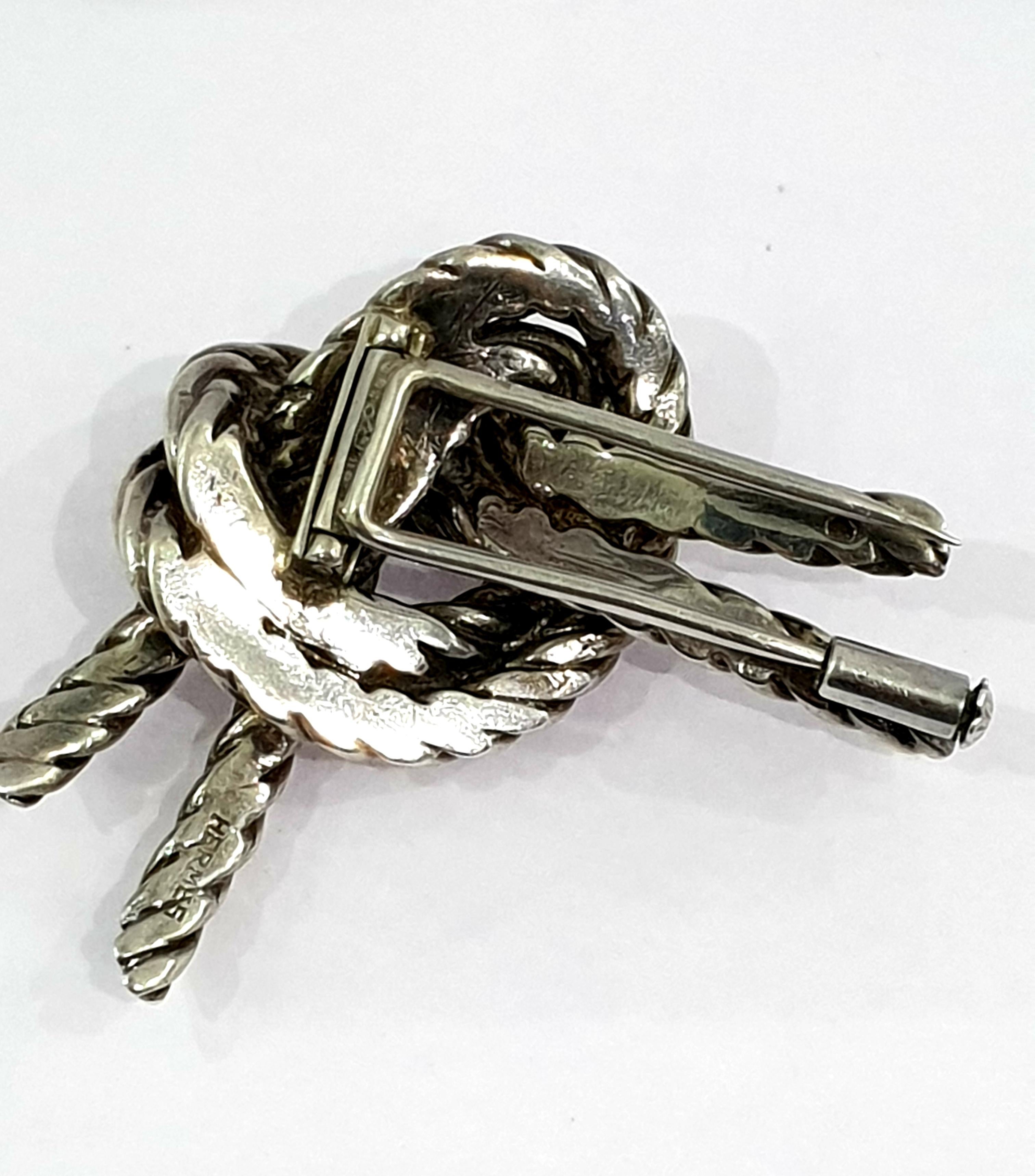 hermes brooch