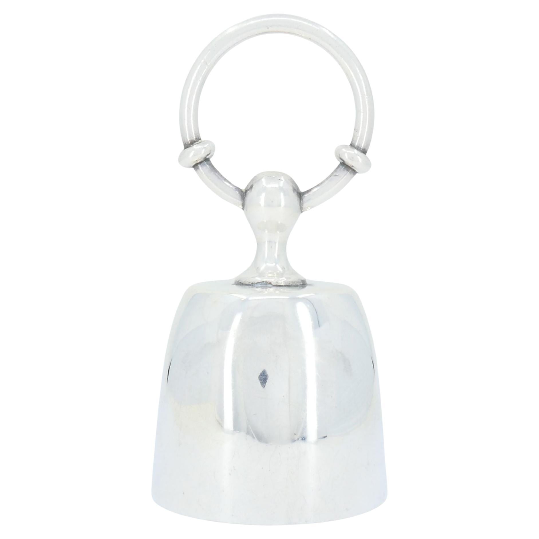 Vintage Hermès Sterling Silver Dinner Call Bell (Cloche à dîner)