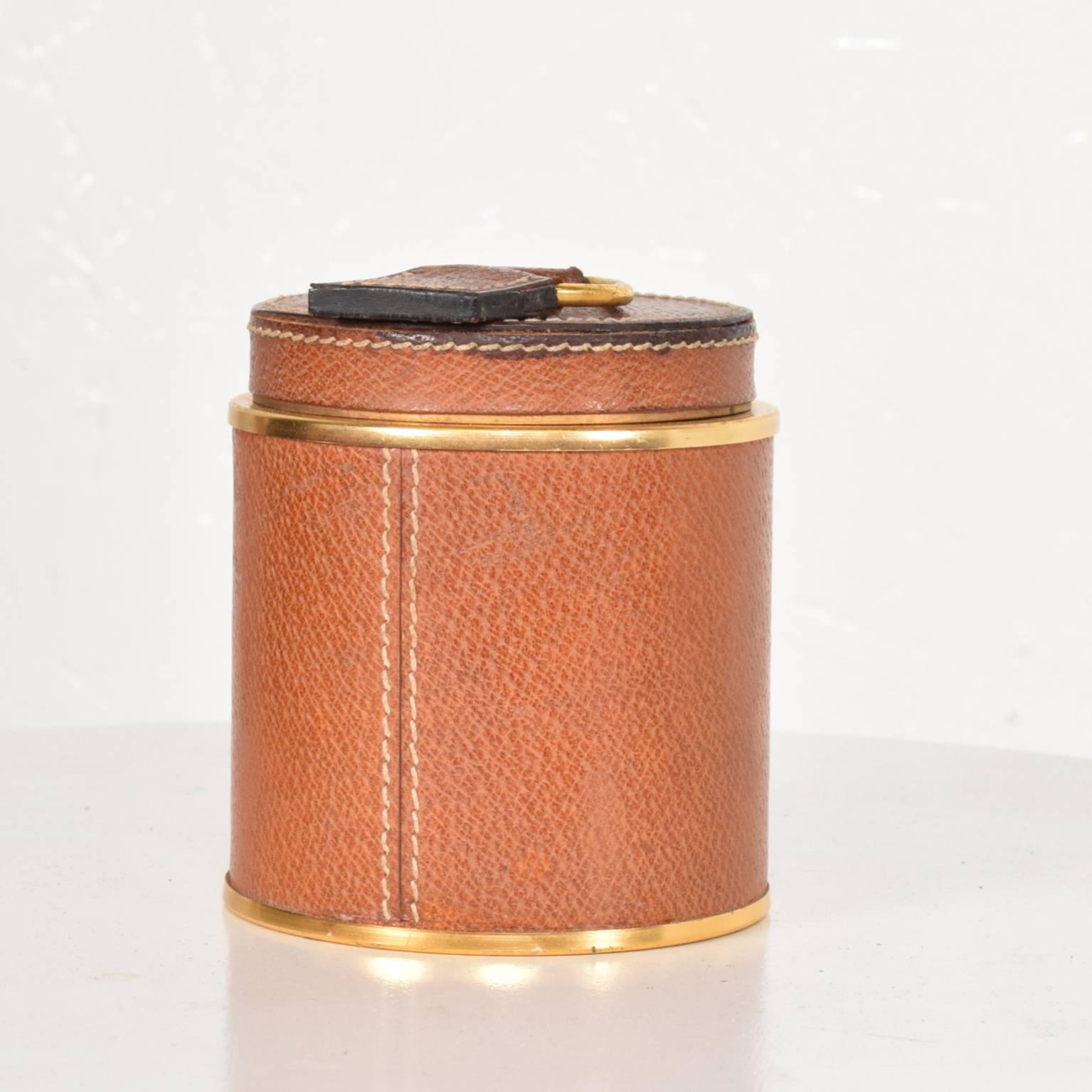 vintage brass cigarette holder