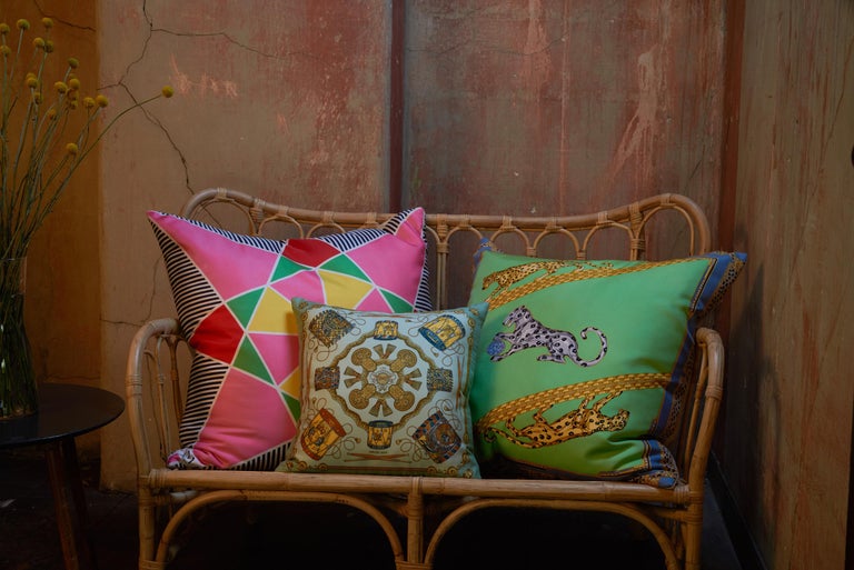 Vintage top linen cushions