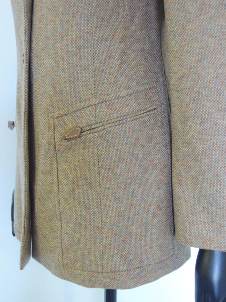Women's Vintage Hermes Tweed Equestrian Jacket